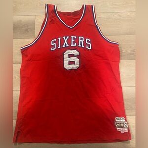 Mitchell & Ness Philadelphia Sixers Julius Erving # 6 XXL Jersey